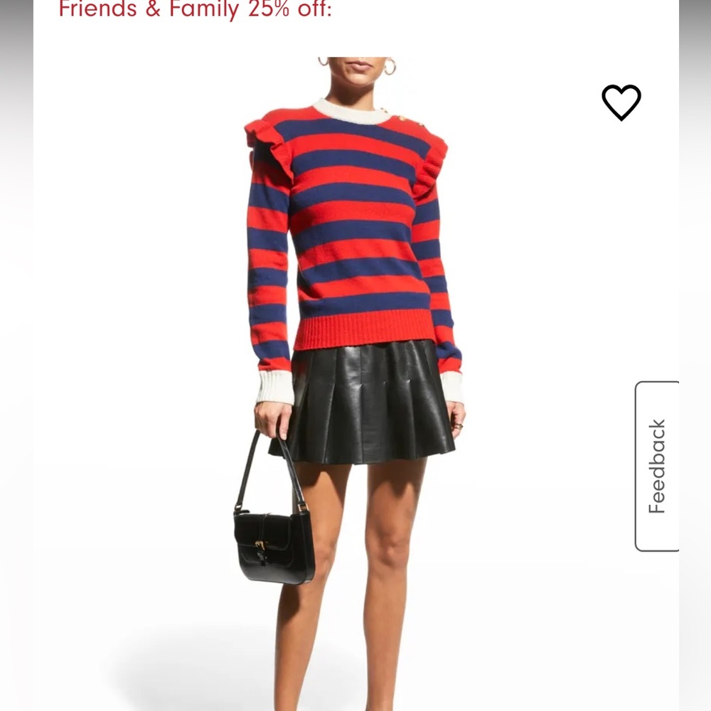 ALICE & OLIVIA Black Pleated Mini Skirt - Picture 8 of 15